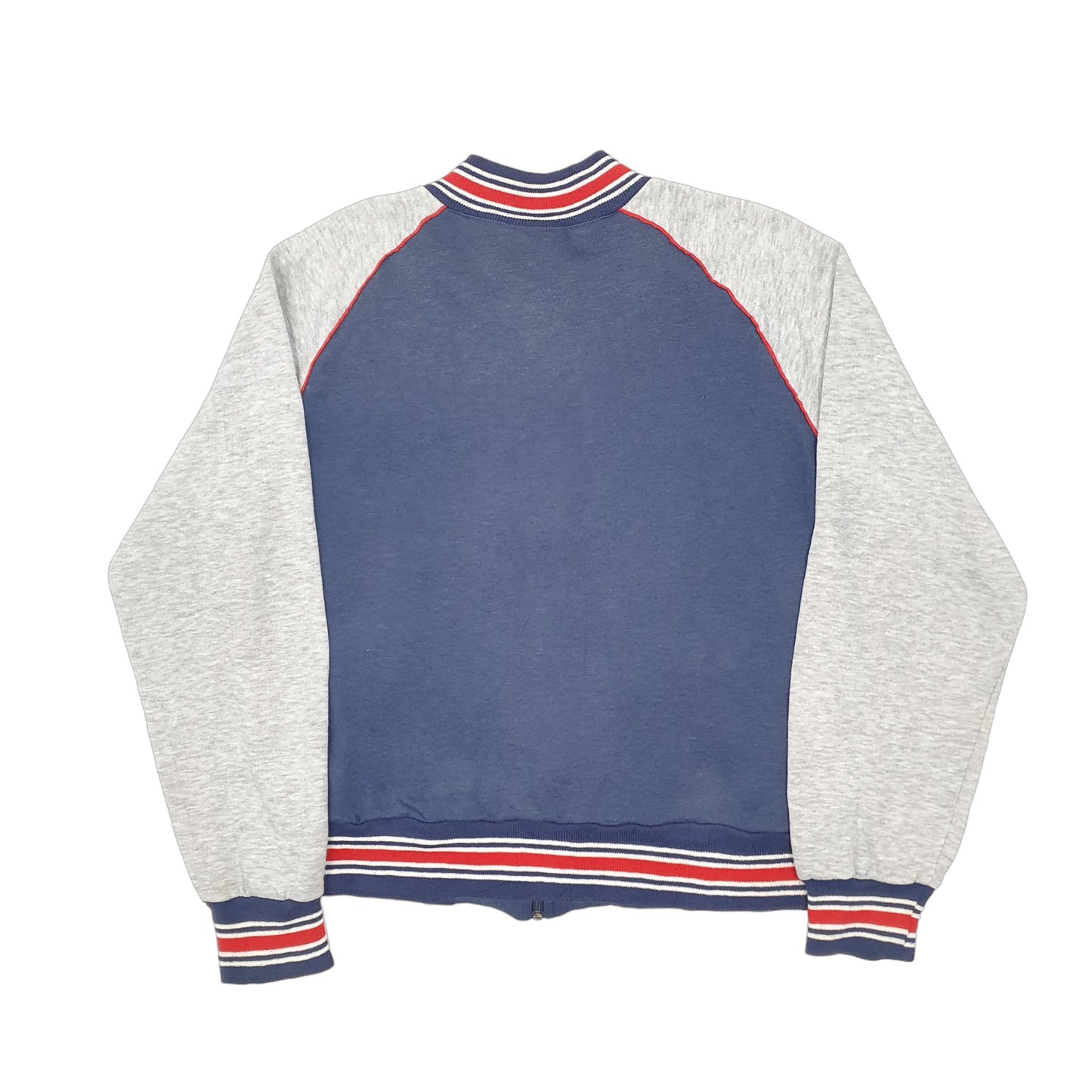 Mens Navy Nike Vintage 1980s Full Zip Jumper