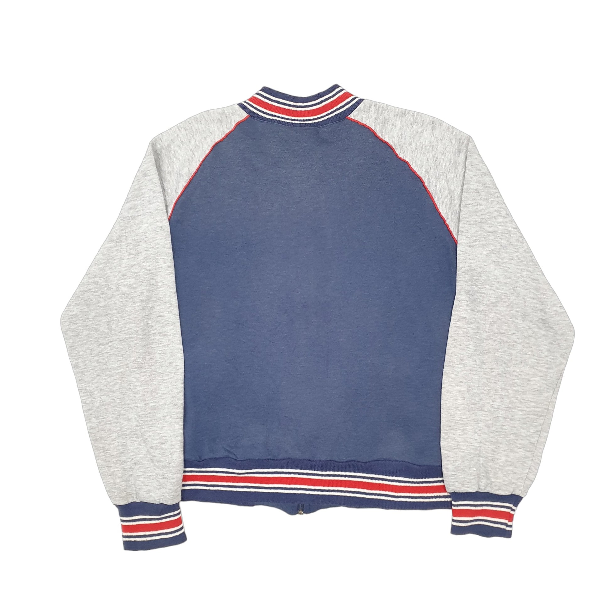 Mens Navy Nike Vintage 1980s Full Zip Jumper