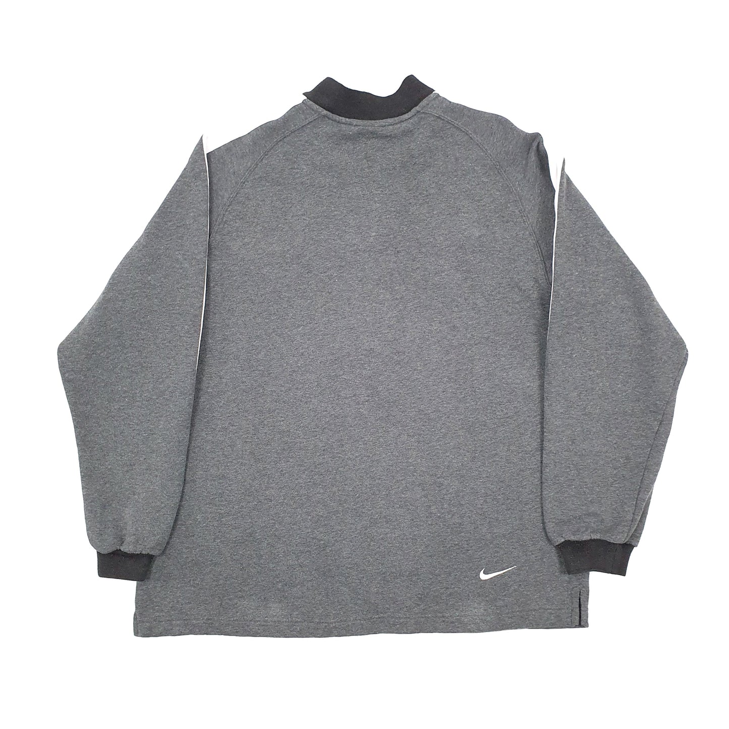 Nike Spellout Quarter Zip L Grey