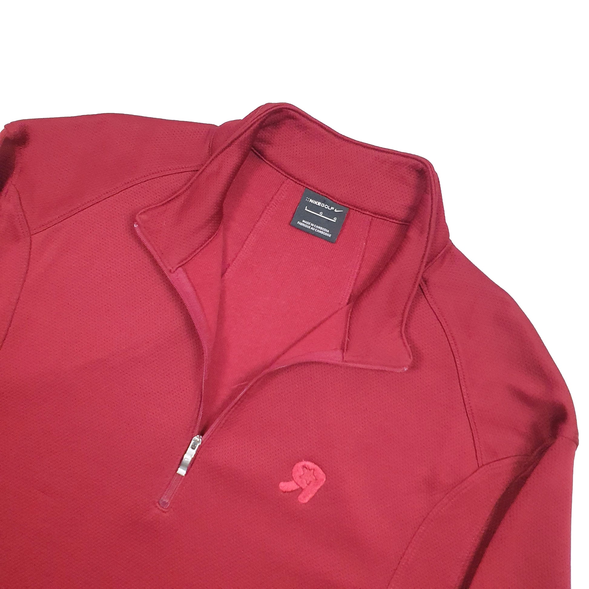 Nike Golf Quarter Zip L Burgundy