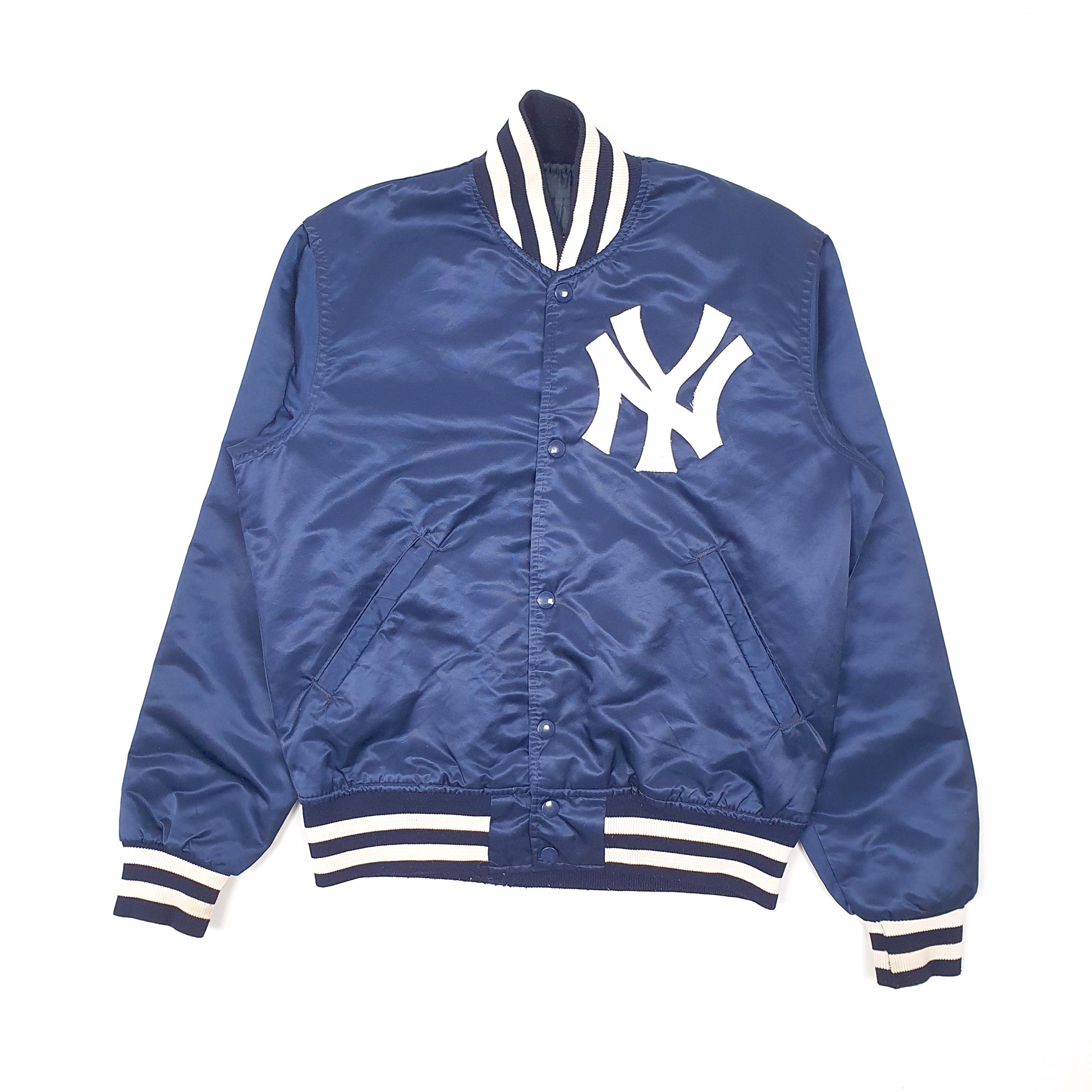 Mens Navy Starter Vintage Diamond Collection 1990s Made in USA MLB New York Yankees  Coat