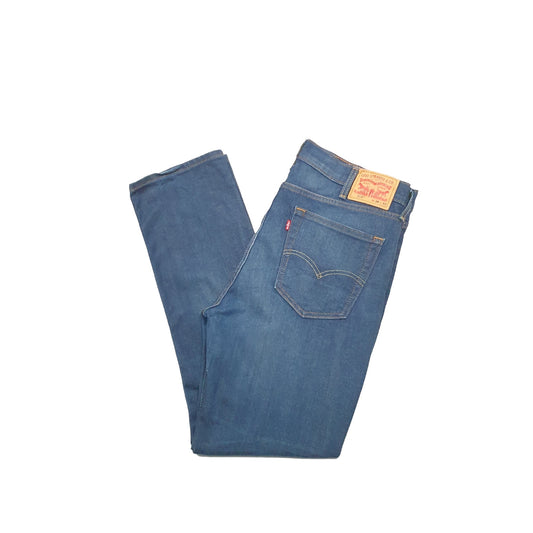 Levis 514 Straight Fit Jeans W38 L32 Blue