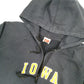 Mens Black Nike Team Iowa USA Full Zip Jumper