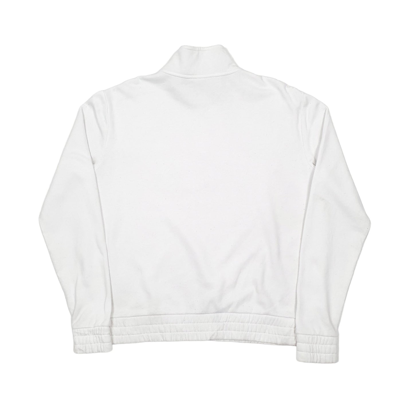 Fila Spellout Quarter Zip L White