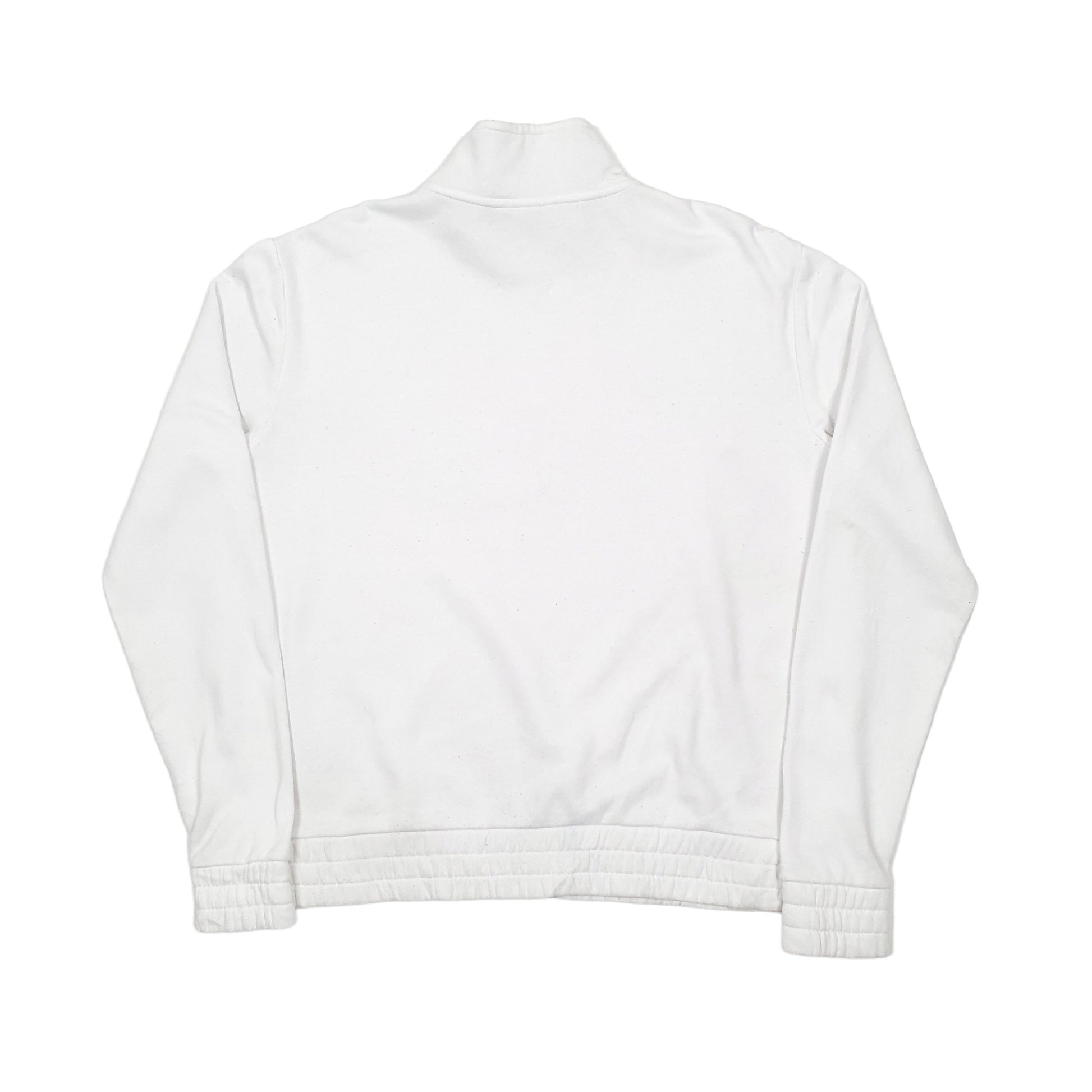 Fila Spellout Quarter Zip L White