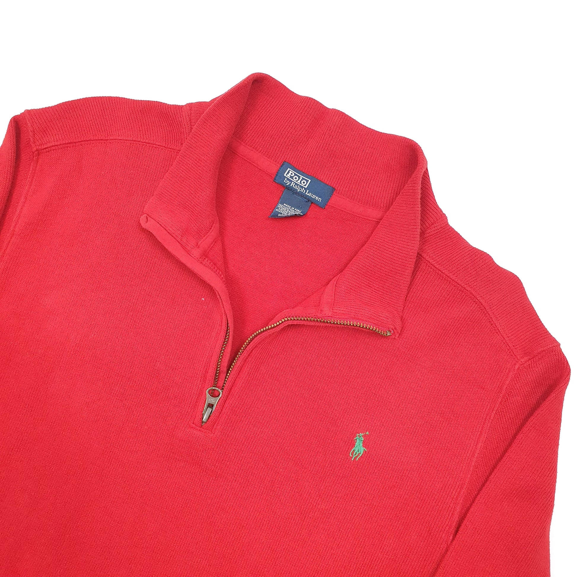 Polo Ralph Lauren Quarter Zip S Red