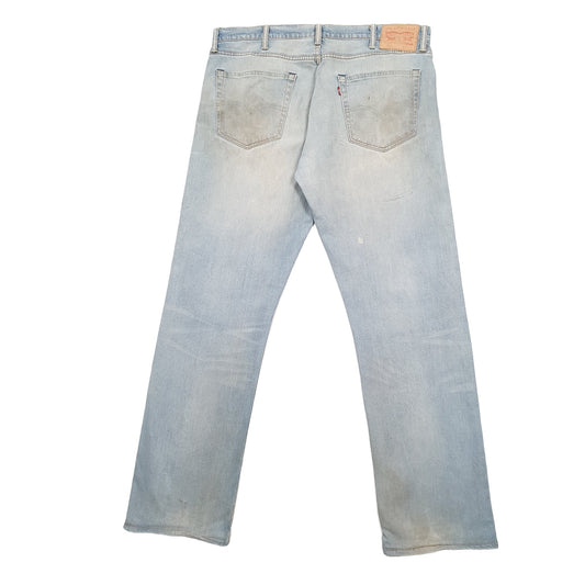 Mens Blue Levis  504 JeansW38 L34