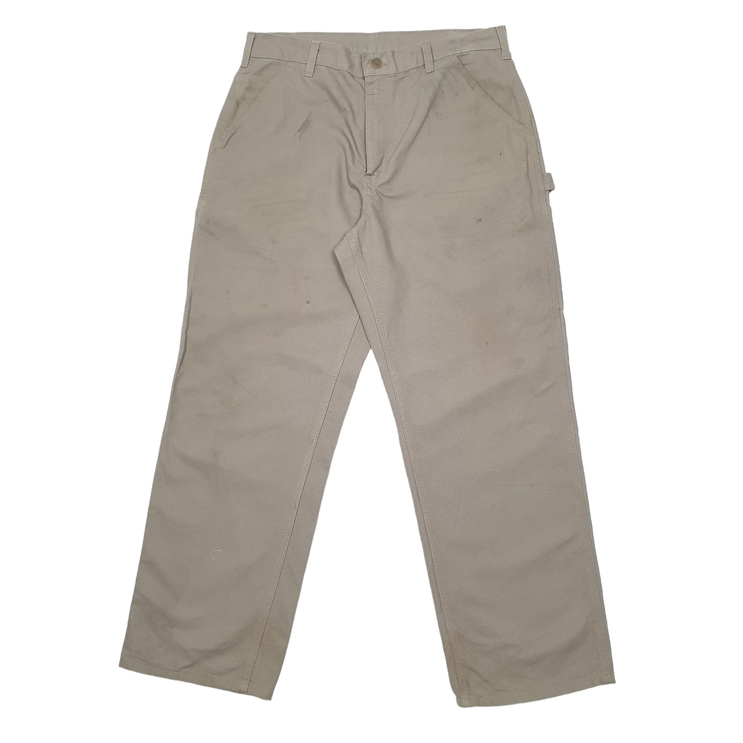 Mens Khaki Carhartt  Carpenter Trousers
