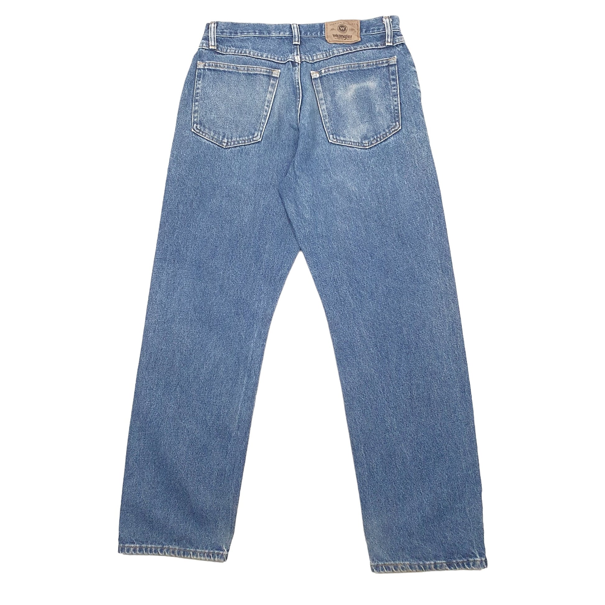 Wrangler Regular Straight Fit Jeans W32 L30 Blue