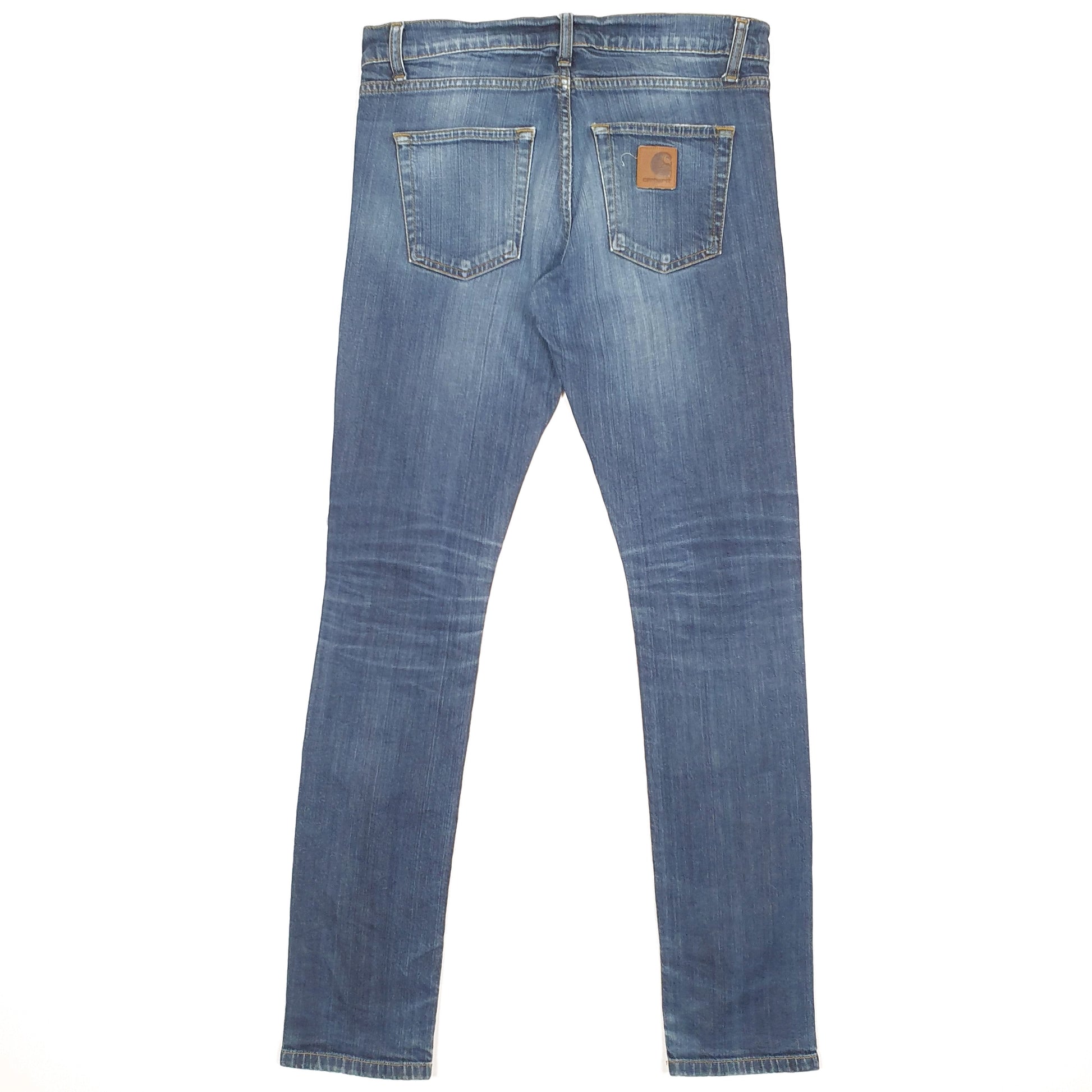 Carhartt Casual Slim Fit Tapered WIP Jeans W30 L31 Blue