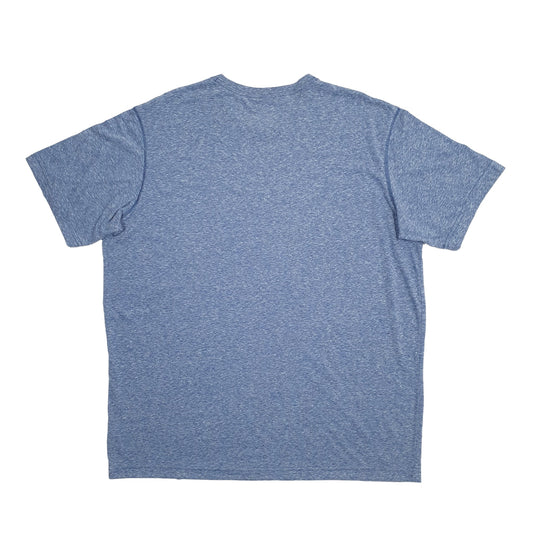 Mens Blue Columbia Sportswear Omni Wick Short Sleeve T Shirt