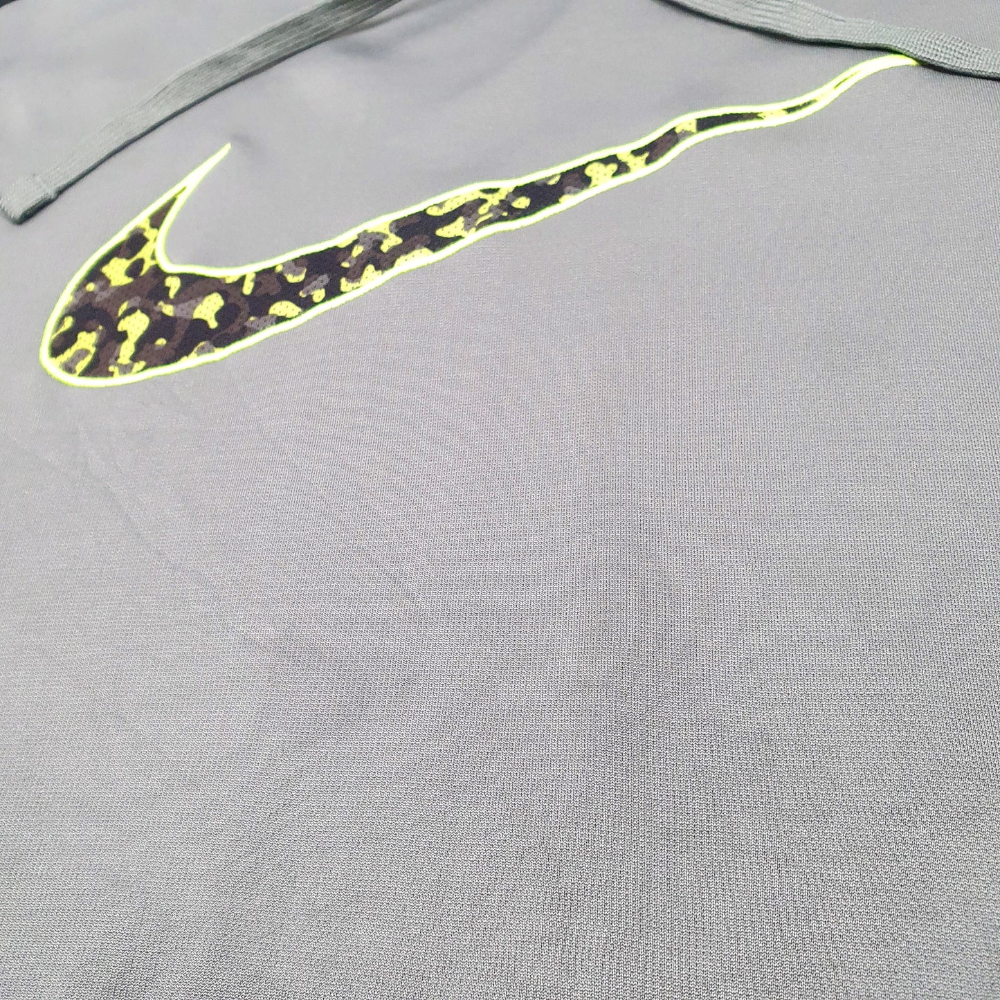 Mens Grey Nike Active Gym Workout Running Therma Fit Hoodie Jumper