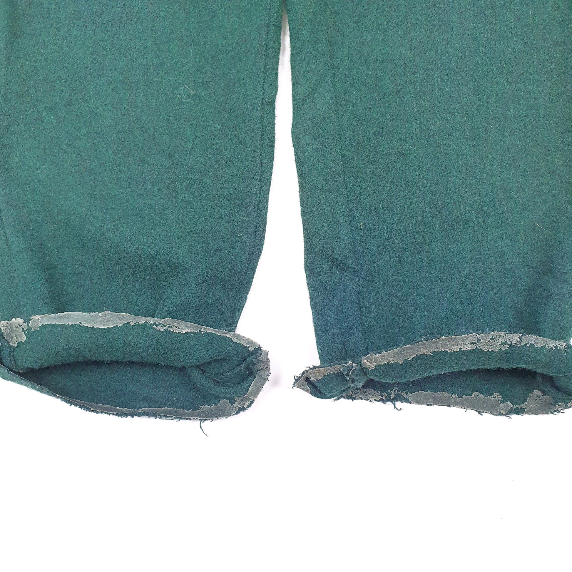 Mens Green Johnson Woolen Mills Made in USA Vintage Chino Trousers