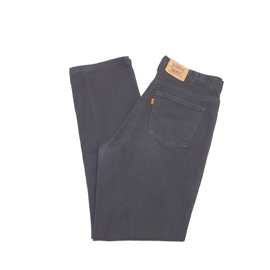 Levis Orange Tab Regular Fit Jeans W36 L33 Black