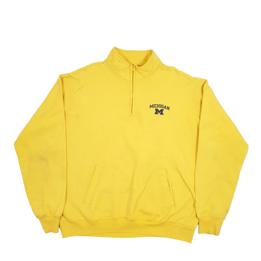 Champion Quarter Zip XXL Yellow