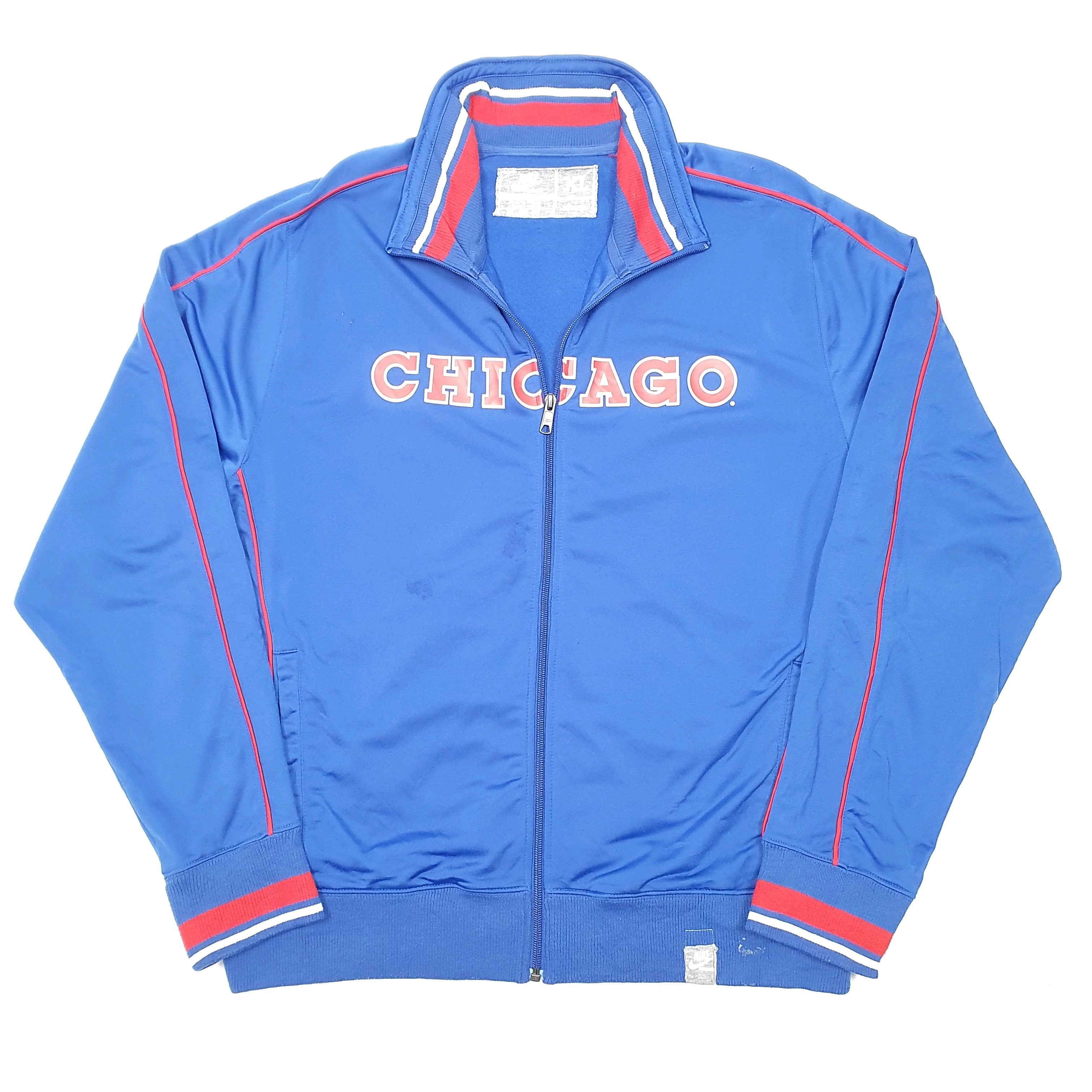 Nike cubs track jacket sale