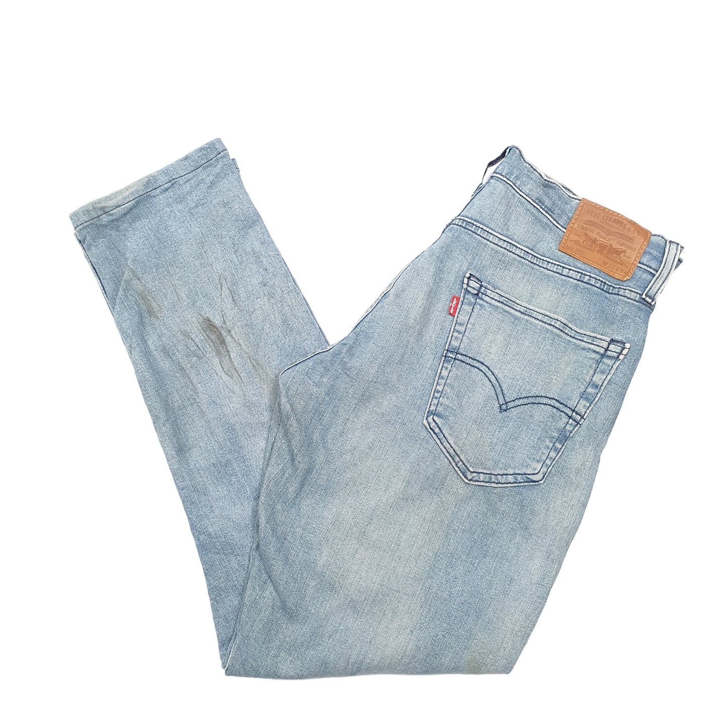 Mens Blue Levis Stretch 502 JeansW32 L33