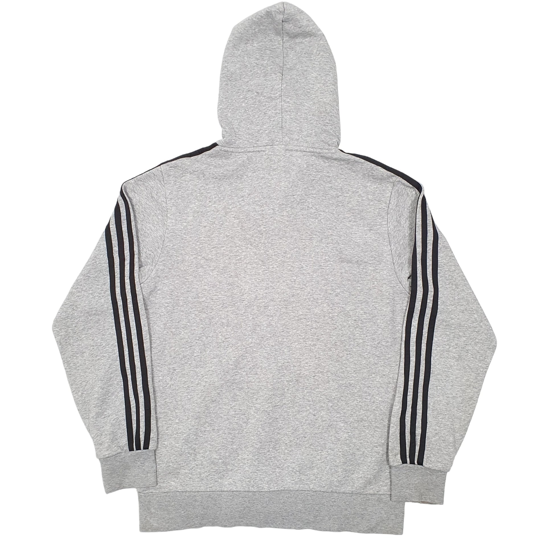 Mens Grey Adidas  Hoodie Jumper