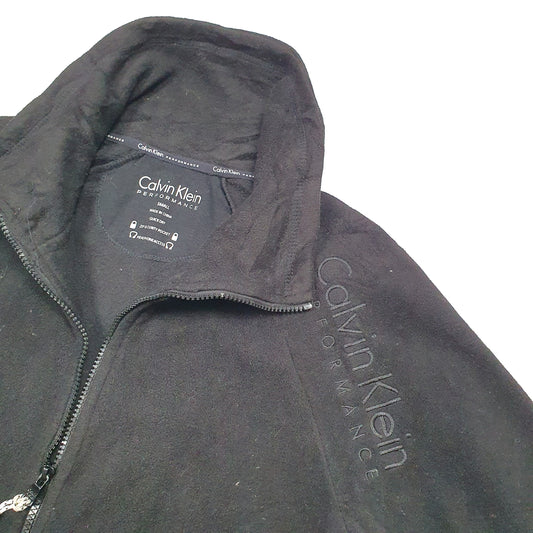 Calvin Klein Full Zip Fleece S Black