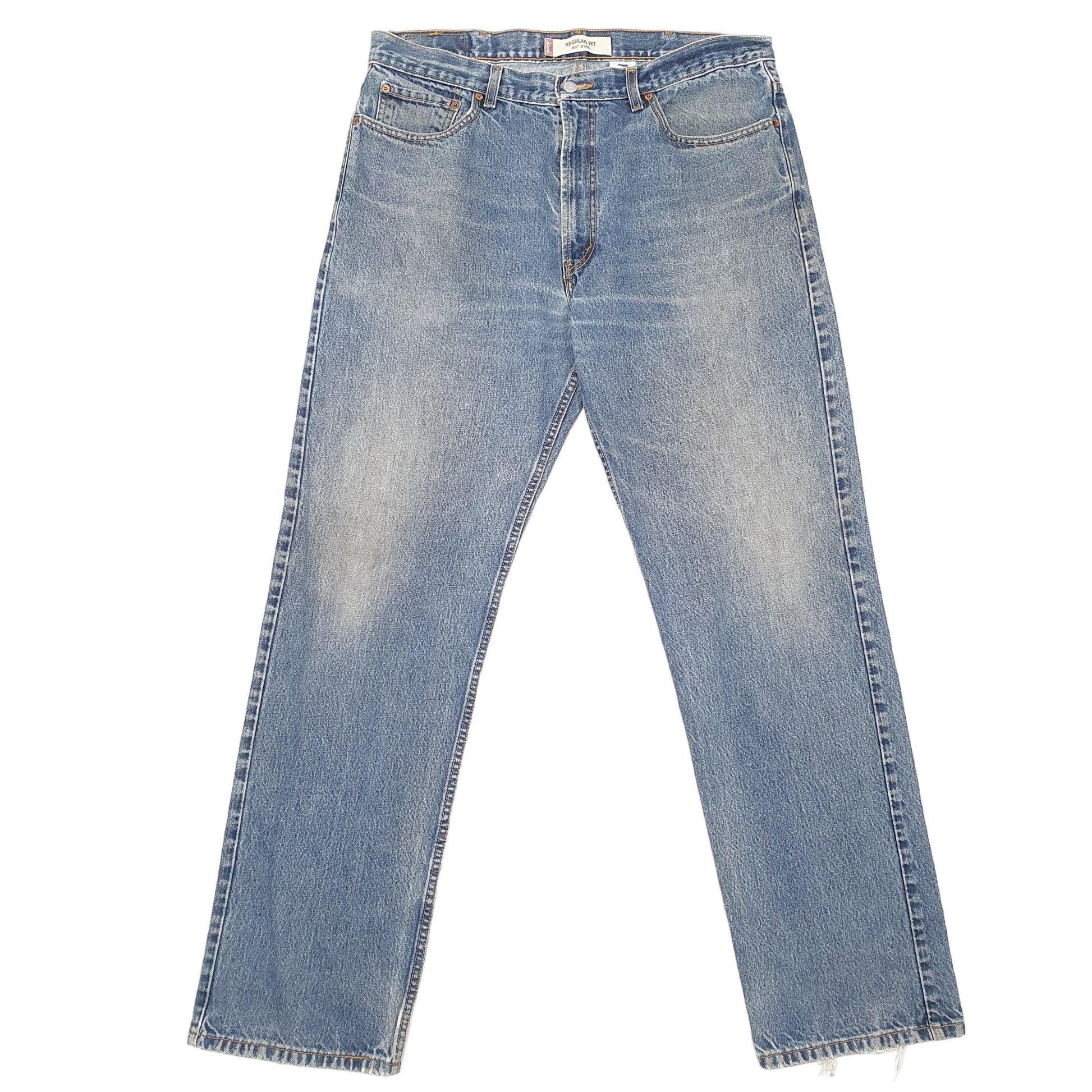 Mens Blue Levis  505 JeansW38 L34