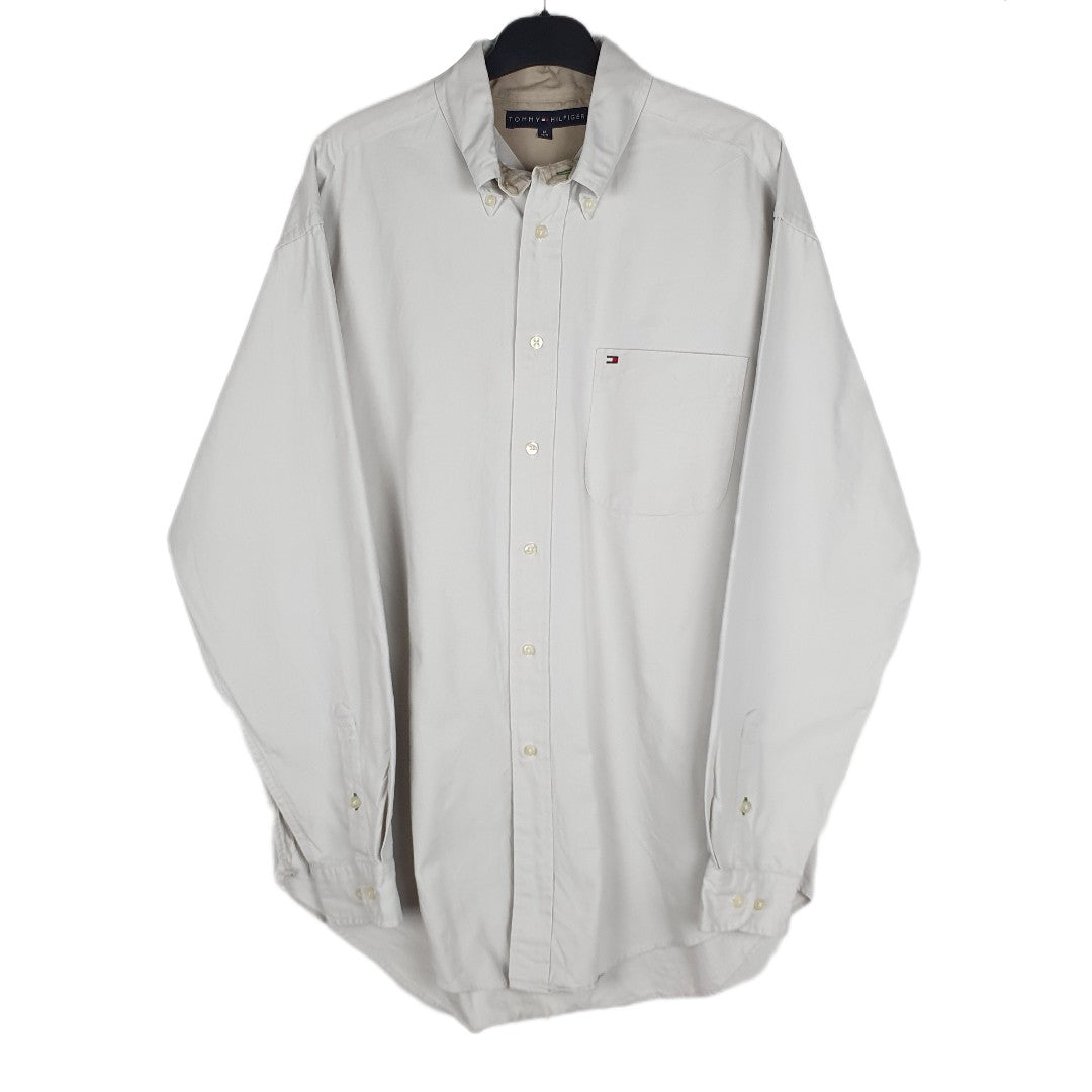 Grey Tommy Hilfiger Long Sleeve Shirt