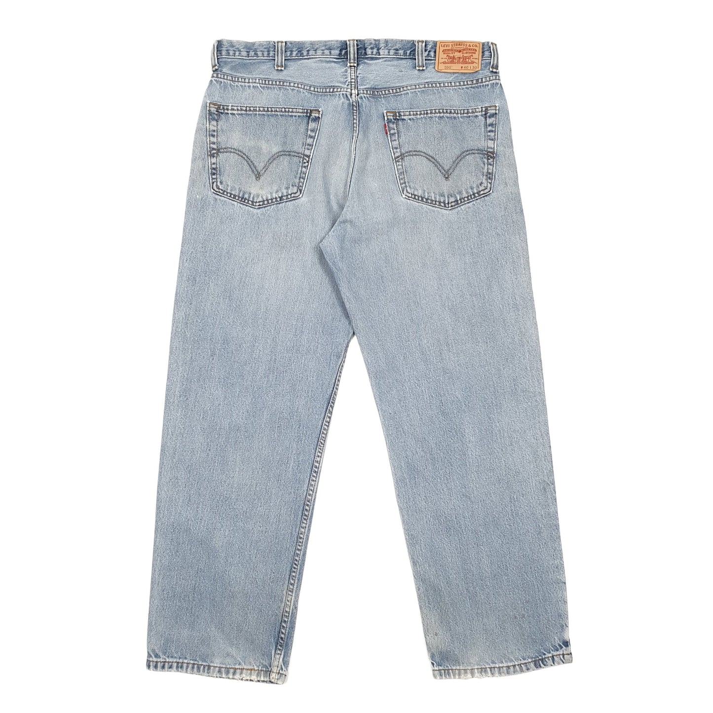 Levis 550 Relaxed Fit Jeans W40 L30 Blue
