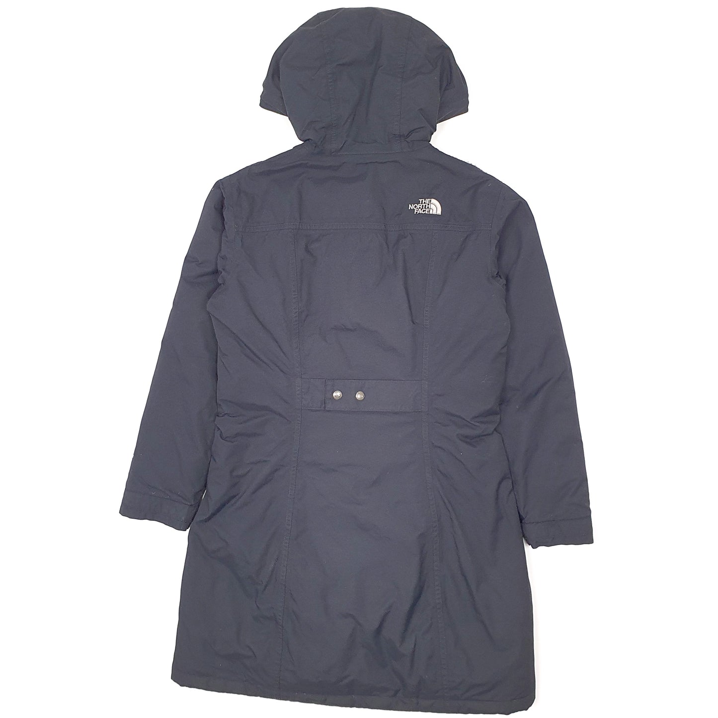 Womens Navy The North Face Longline Trench  Coat