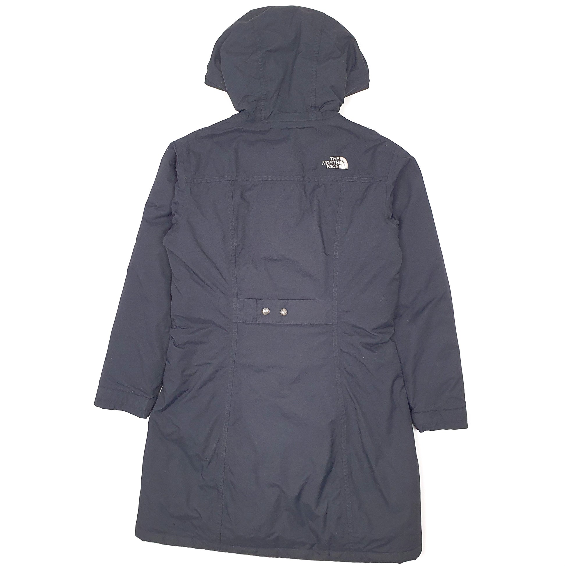 Womens Navy The North Face Longline Trench  Coat