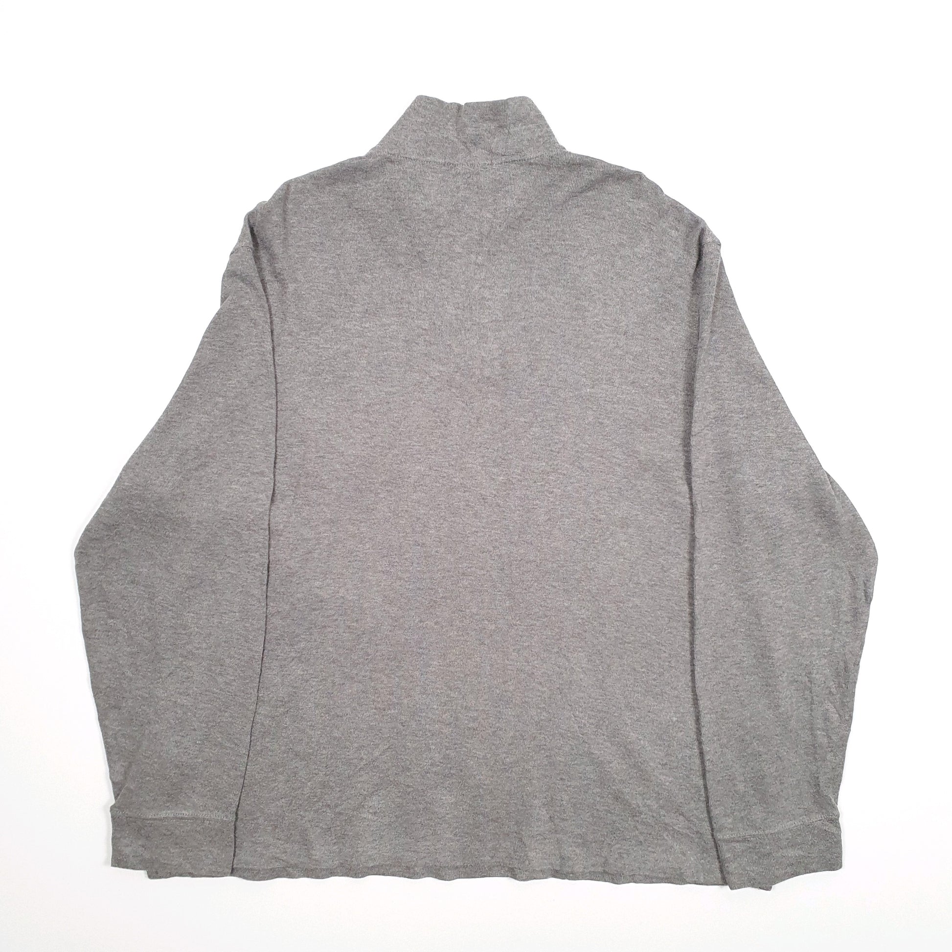 Polo Ralph Lauren Estate Rib Quarter Zip XL Grey