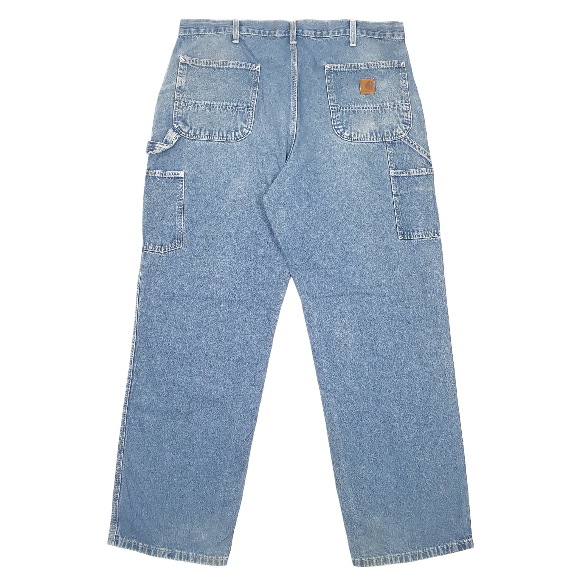 Mens Blue Carhartt  Carpenter JeansW38 L32