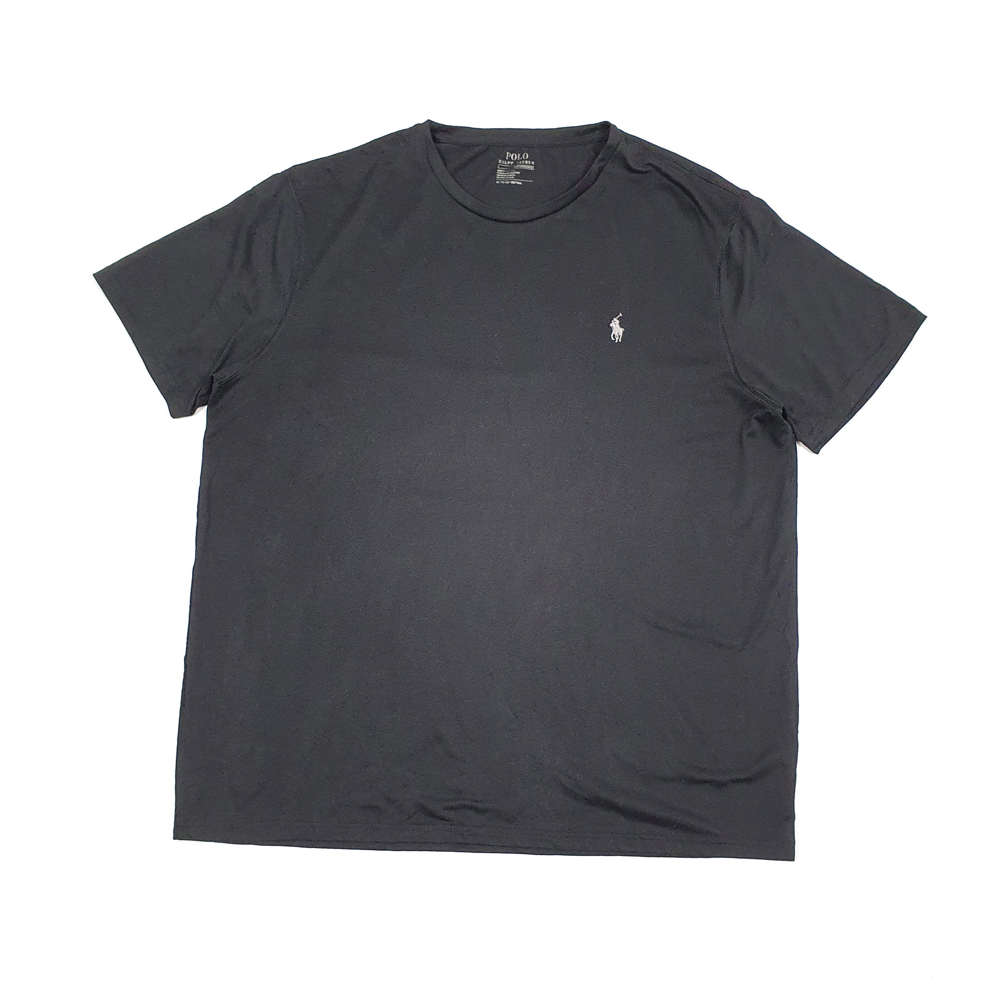 Mens Black Ralph Lauren Performance Short Sleeve T Shirt