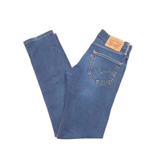 Levis 511 Slim Fit Jeans W28 L31 Blue