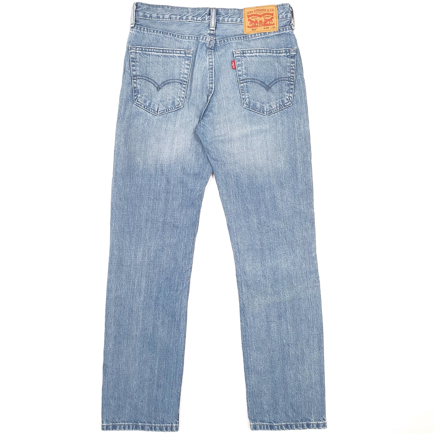 Levis 514 Straight Fit Jeans W29 L30 Blue