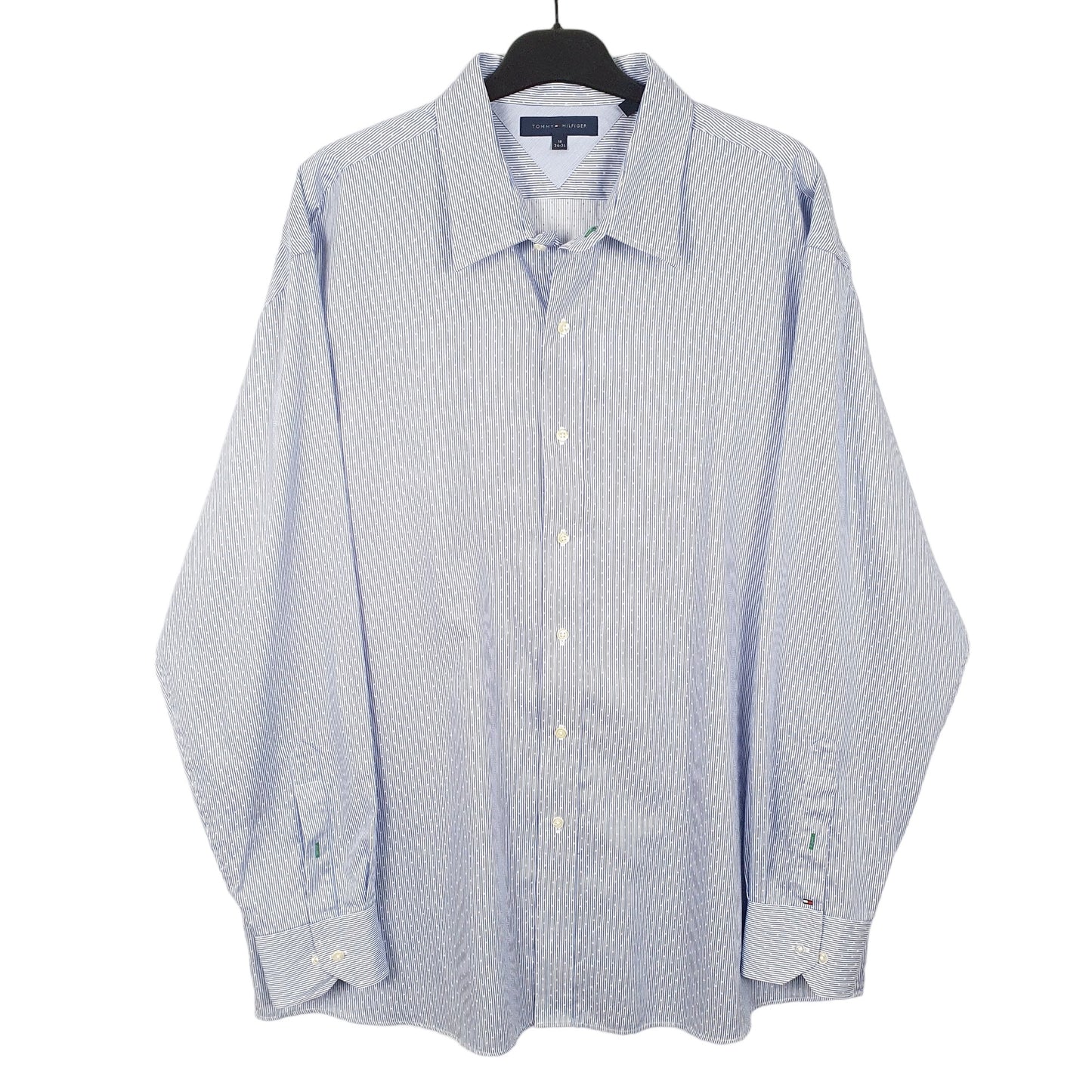 Blue Tommy Hilfiger Long Sleeve Shirt