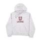 Mens Grey Nike USA College Lacrosse Hoodie Jumper