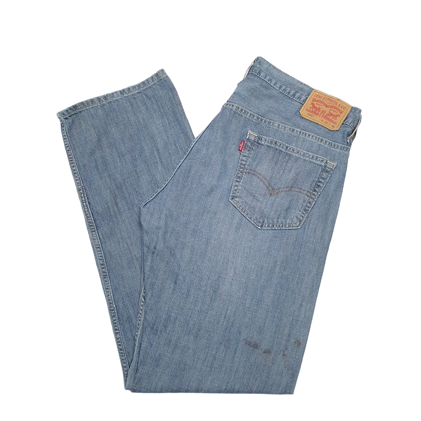 Mens Blue Levis  569 JeansW36 L34