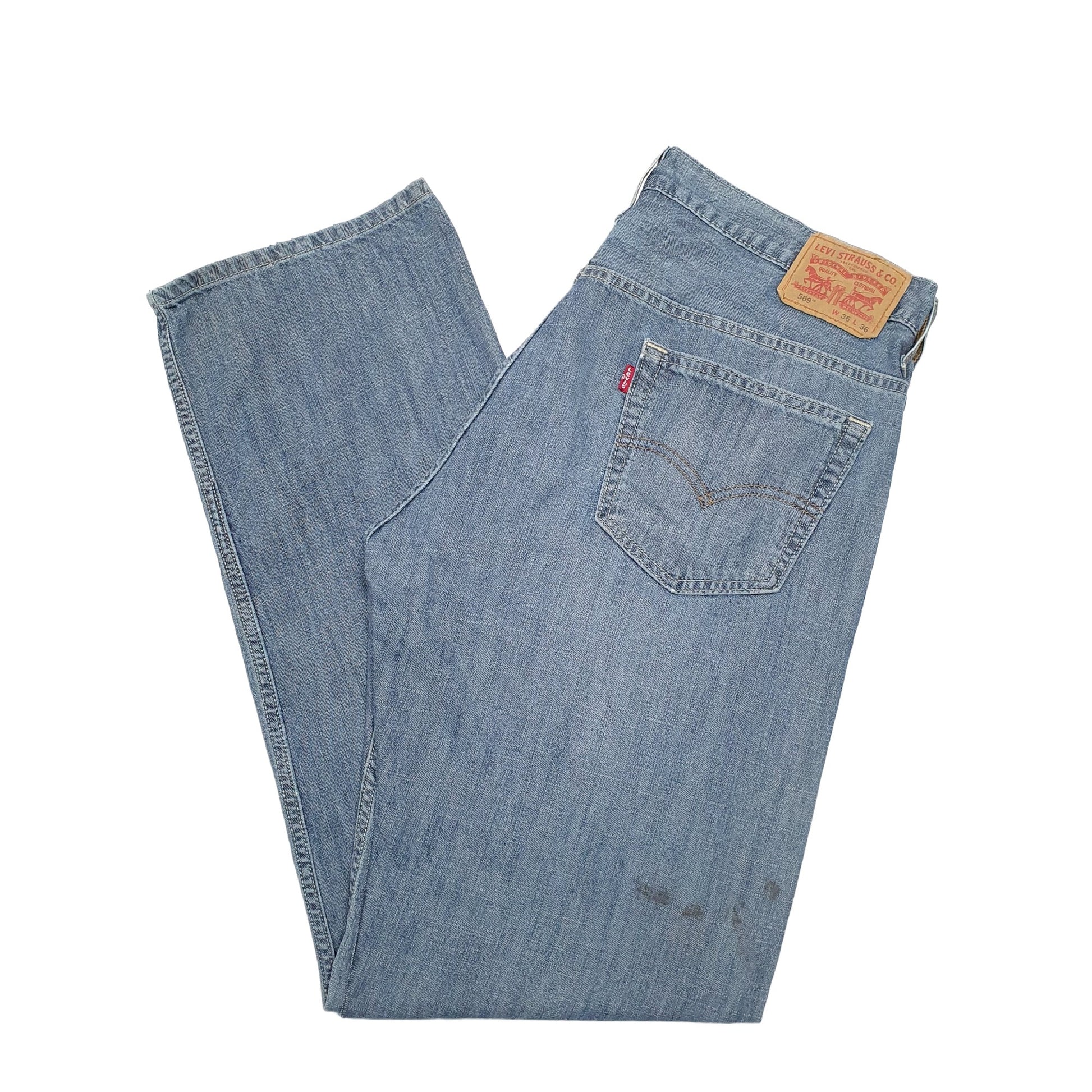 Mens Blue Levis  569 JeansW36 L34