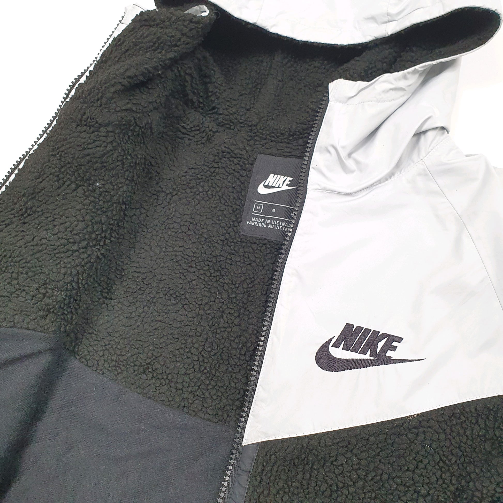 Nike Retro pile Full Zip Fleece S Black