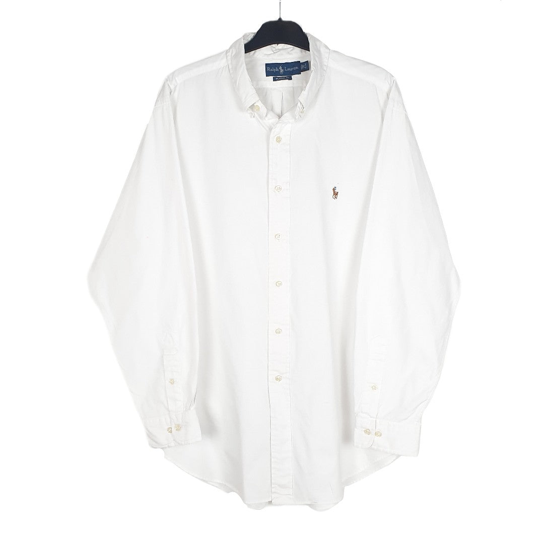 White Polo Ralph Lauren Long Sleeve Shirt