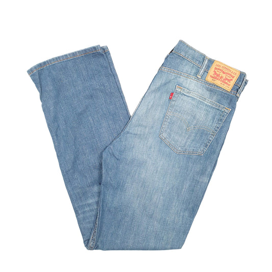 Levis 514 Straight Fit Jeans W38 L34 Blue