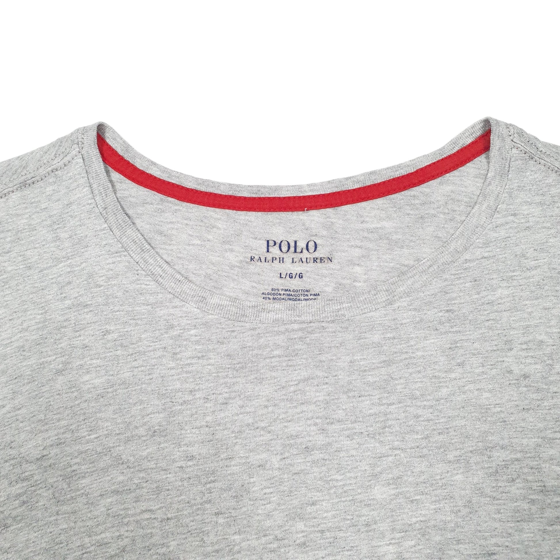 Mens Grey Ralph Lauren  Short Sleeve T Shirt