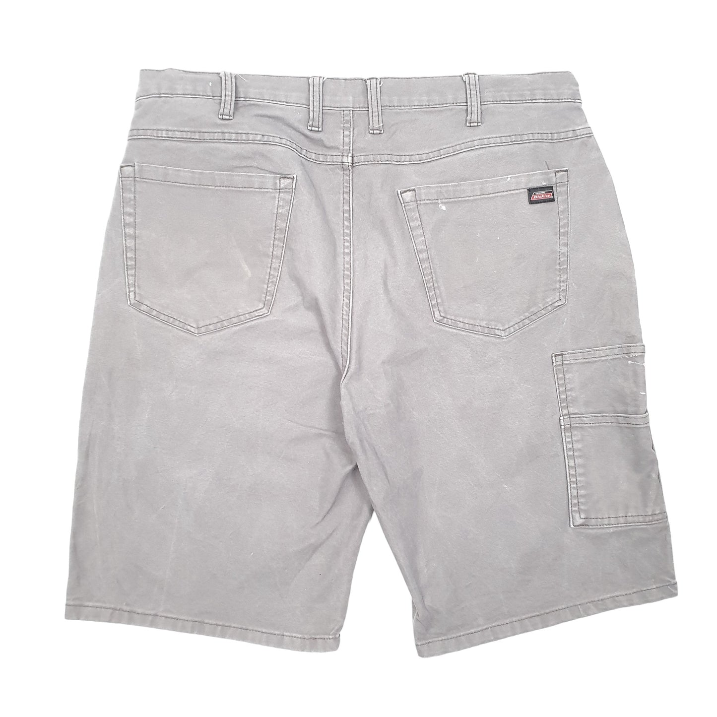 Mens Grey Dickies Carpenter Work Wear Carpenter Shorts