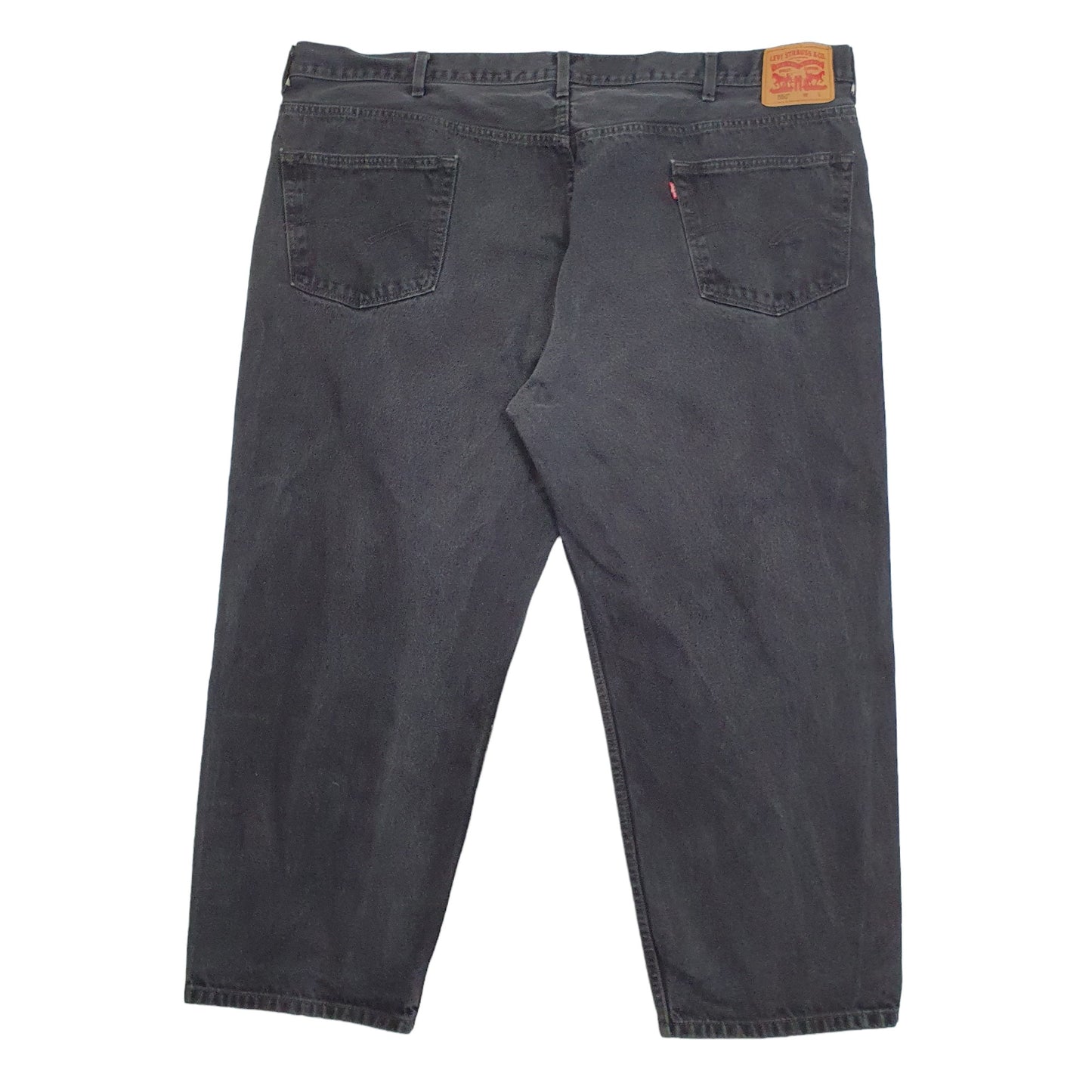 Levis 550 Relaxed Fit Jeans W52 L29 Black