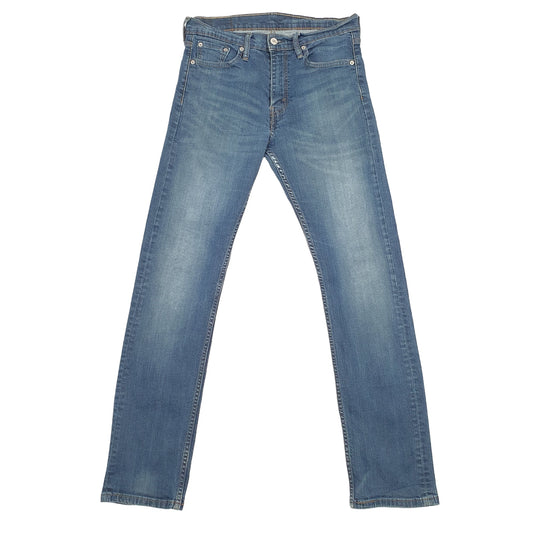 Levis 513 Slim Fit Jeans W29 L30 Blue