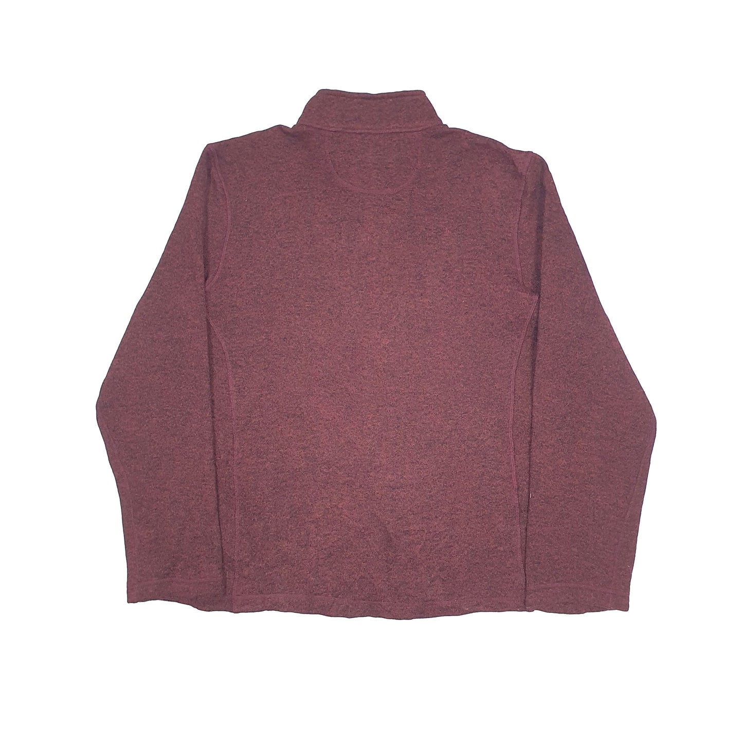 Woolrich Quarter Zip Fleece XXL Burgundy