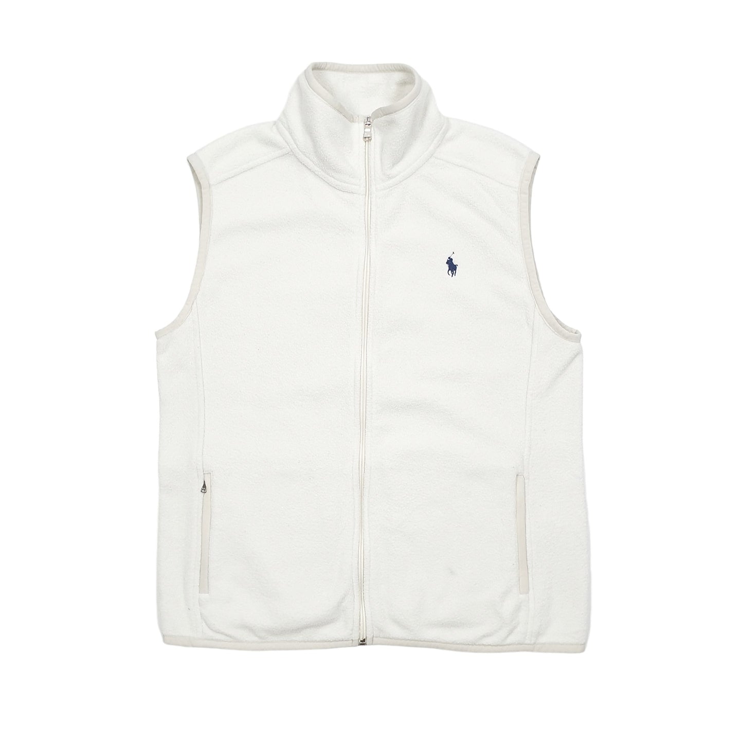 Polo Ralph Lauren Golf Gilet Fleece M Cream
