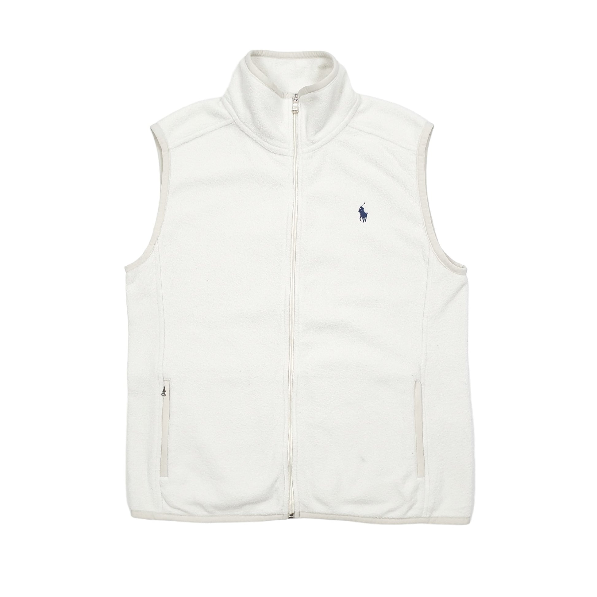 Polo Ralph Lauren Golf Gilet Fleece M Cream