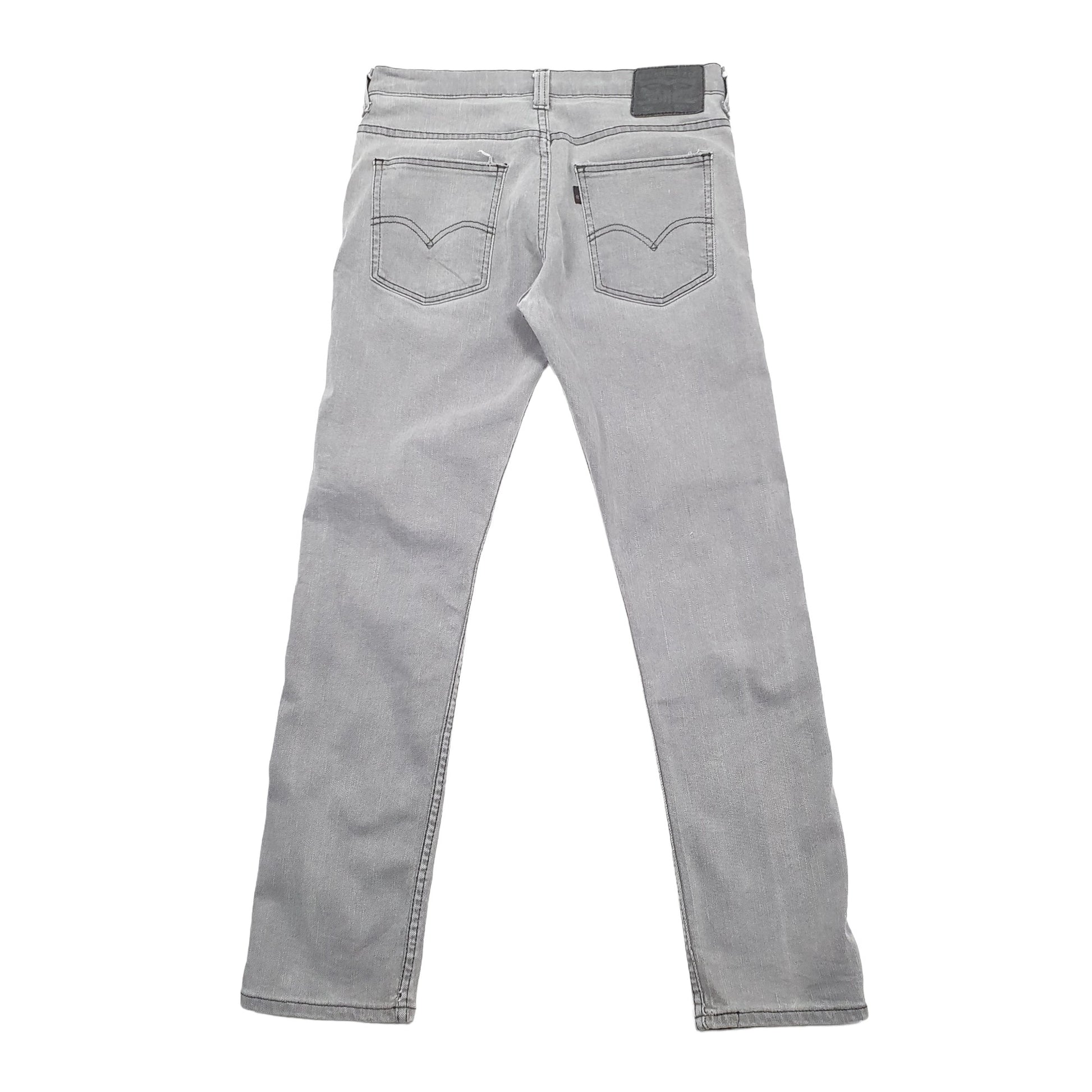 Levis 508 Tapered Fit Jeans W29 L30 Grey