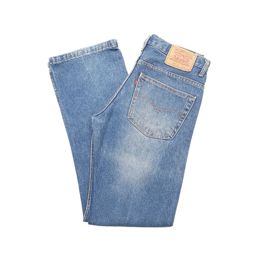 Levis 507 Bootcut Fit Jeans W31 L32 Blue