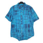 Ralph Lauren Short Sleeve Custom Fit Check Shirt Blue